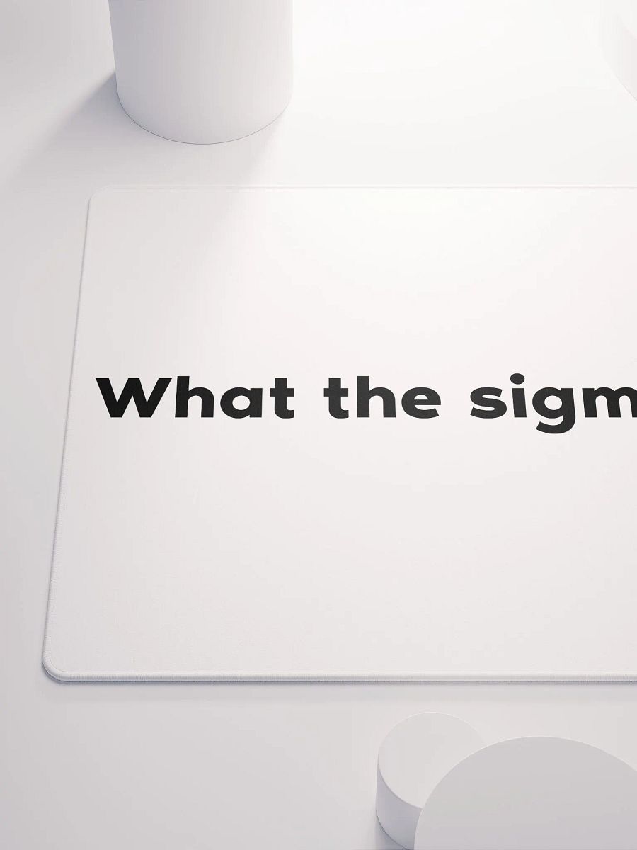 WHAT THE SIGMA GAMING MOUSE PAD!? (20% OFF!) product image (6)