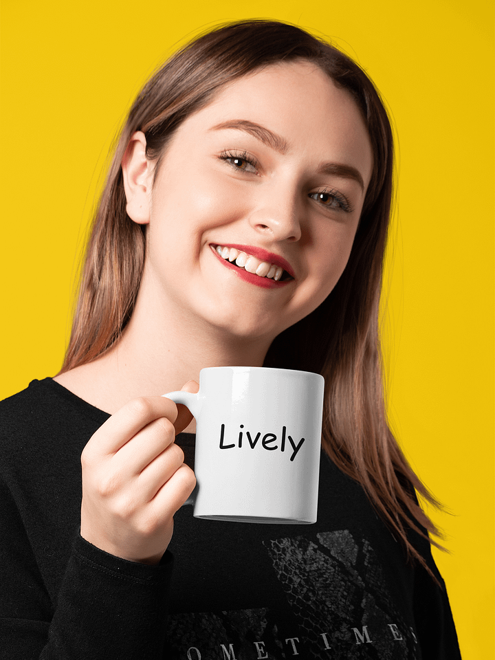 “Lively” My Vibe Ceramic Mug product image (1)