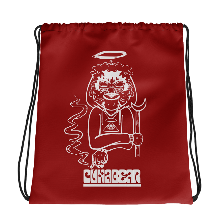 Patron Saint Red - Drawstring Bag product image (1)
