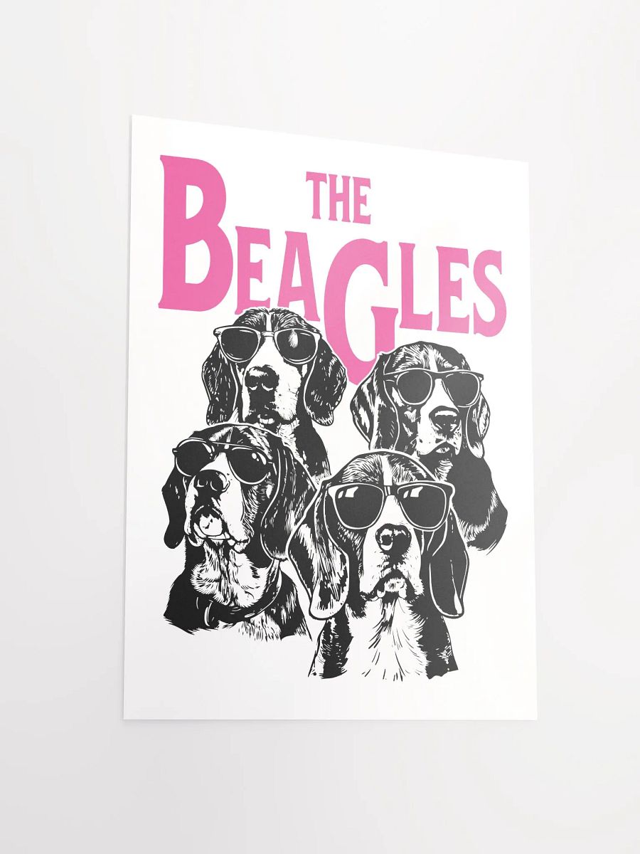 The Beagles Poster | Funny Poster for Beagle Paw-rents product image (17)