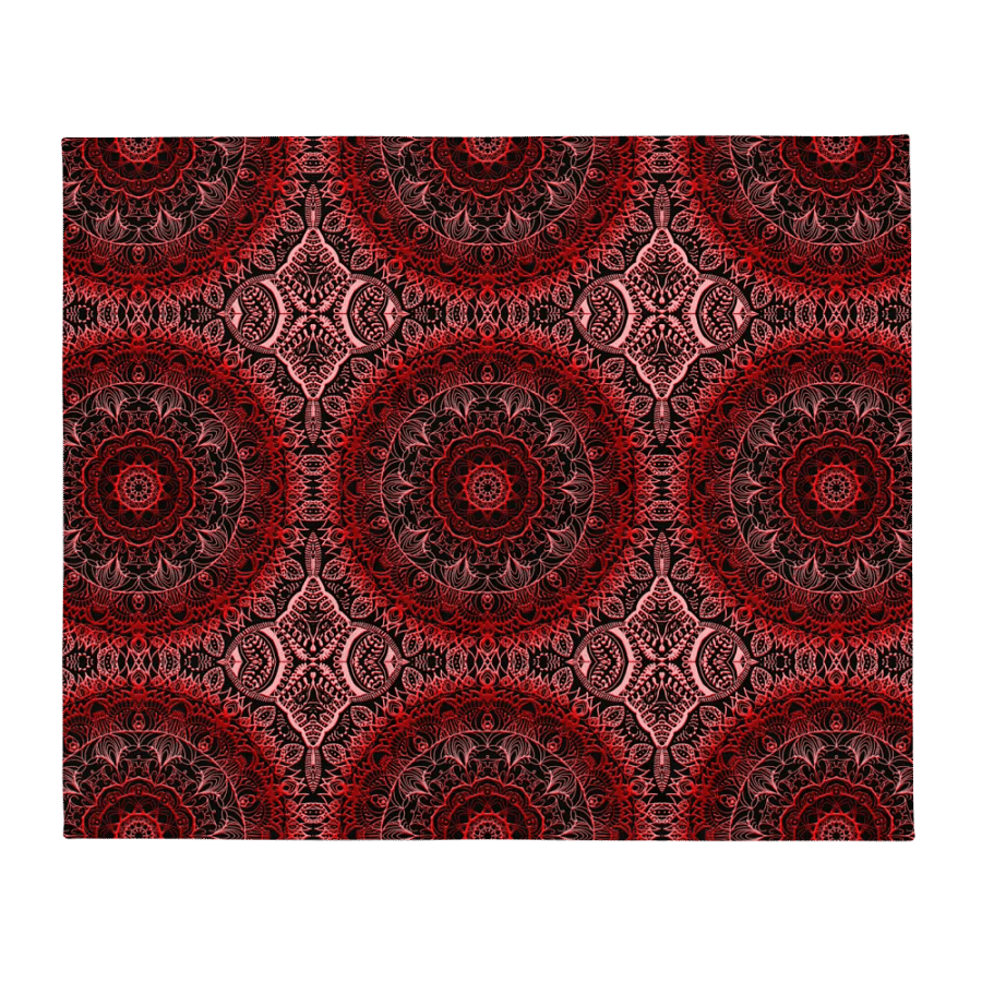 Harmony Mandala Throw Blanket product image (2)
