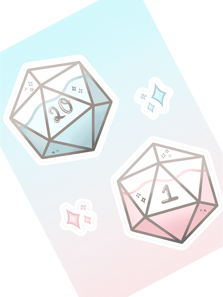 D20 Dreams Sticker Sheet product image (1)