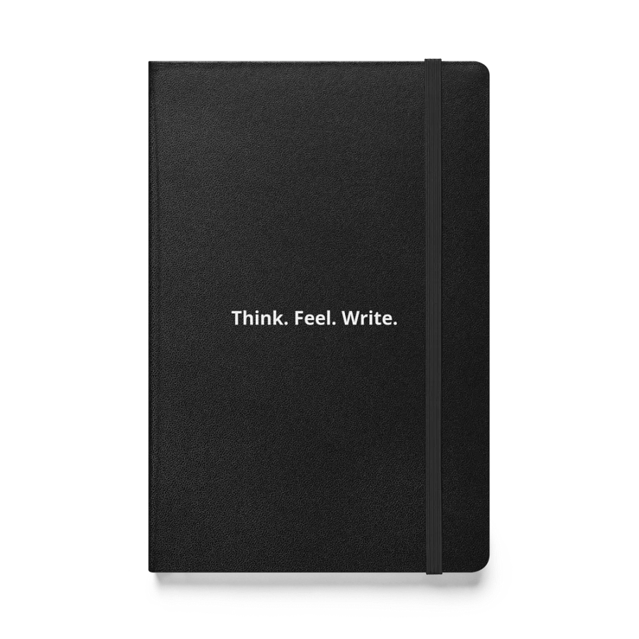 Think. Feel. Write. notebook - Black Edition product image (1)