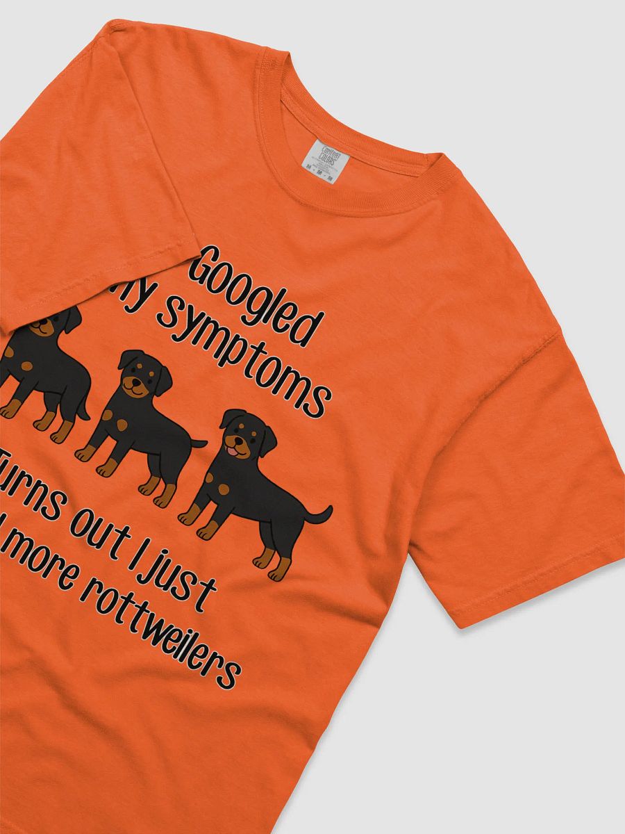 i googled my symptoms turns out I just needed more rottweilersT-Shirt product image (26)