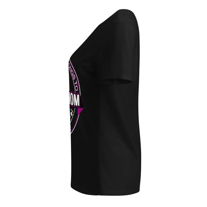 Personalized Dog Mom T-Shirt Pink border with one dog product image (2)