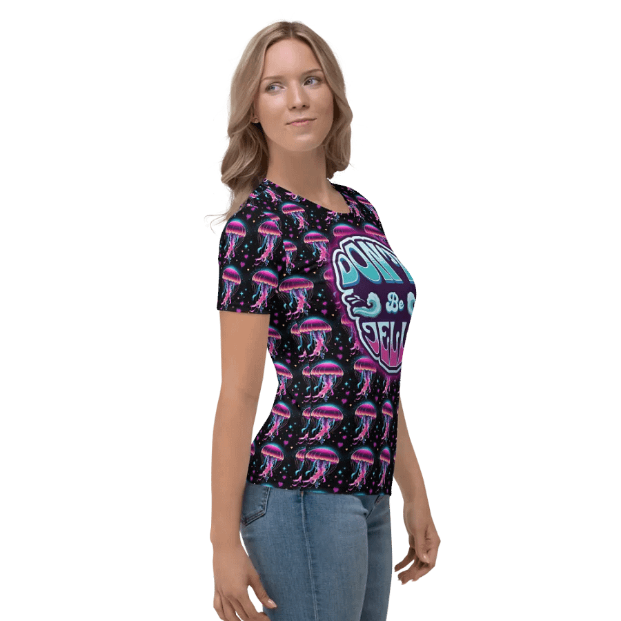 Funny Jellyfish All Over Print T-shirt product image (7)