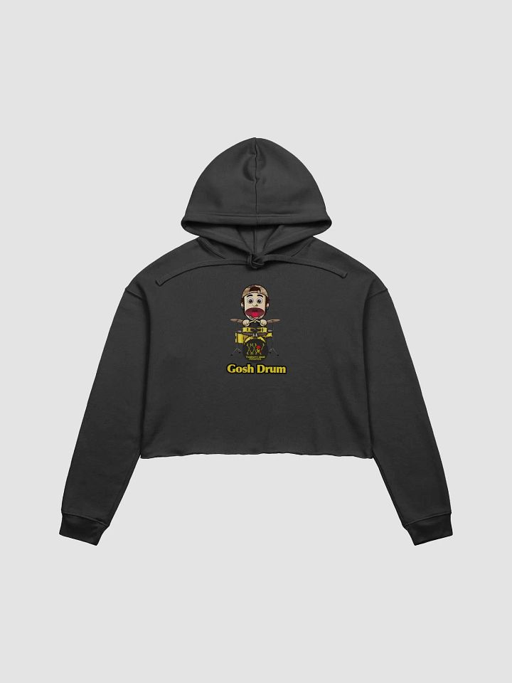Gosh Drum Fleece Crop Hoodie product image (3)