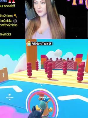 When she slides in for the win! #fallguys #win #twitch #couple