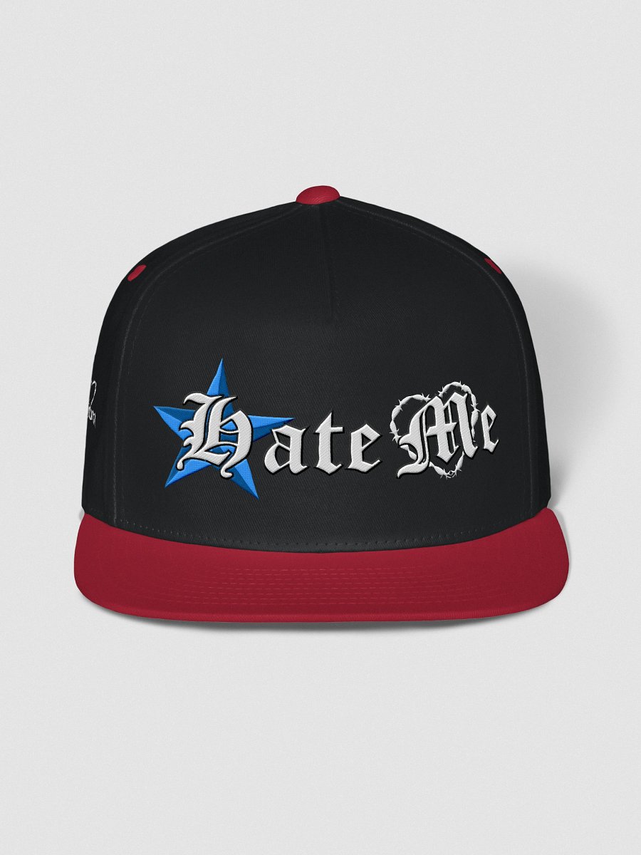 H-Town Hate Me A-Frame Snapback Cap "Houston Blue" Colorway product image (1)