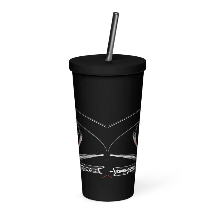 Fight Hard Earn Respect - Insulated Tumbler with a Straw product image (2)