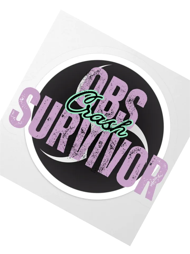 OBS Crash Survivor Stickie product image (5)