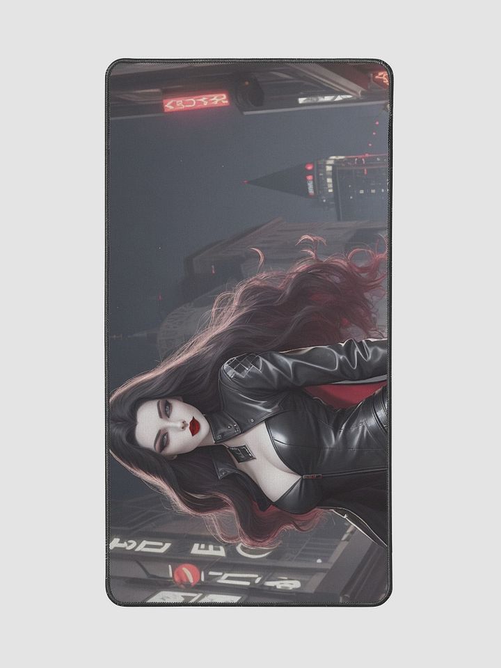 City Vampire Woman Desk Mat product image (2)