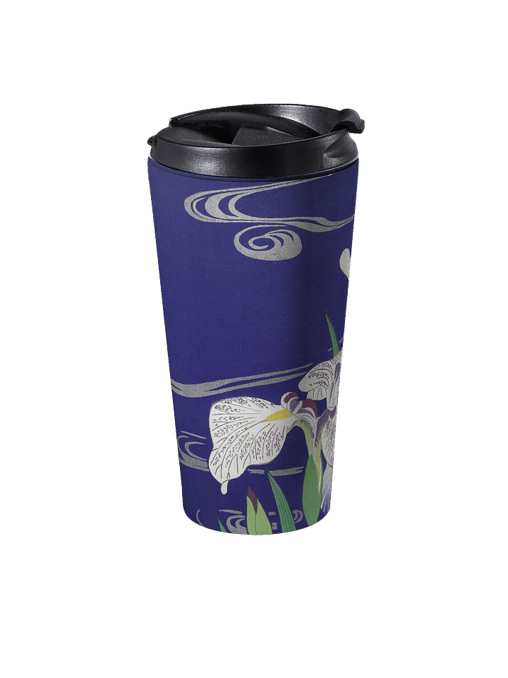 Japanese Iris. 15oz. Stainless Steel Mug product image (2)