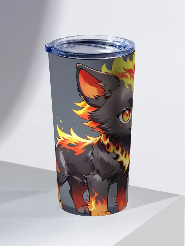 golden scale pet tumbler product image (2)