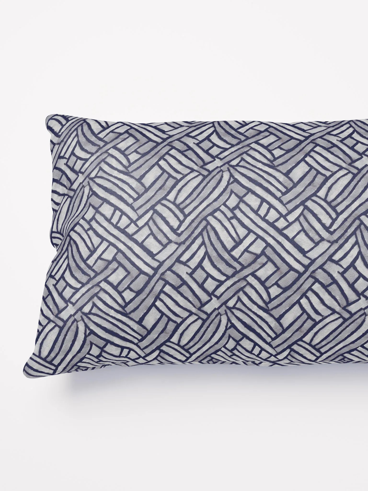 Grey Rectangles Pillow product image (8)