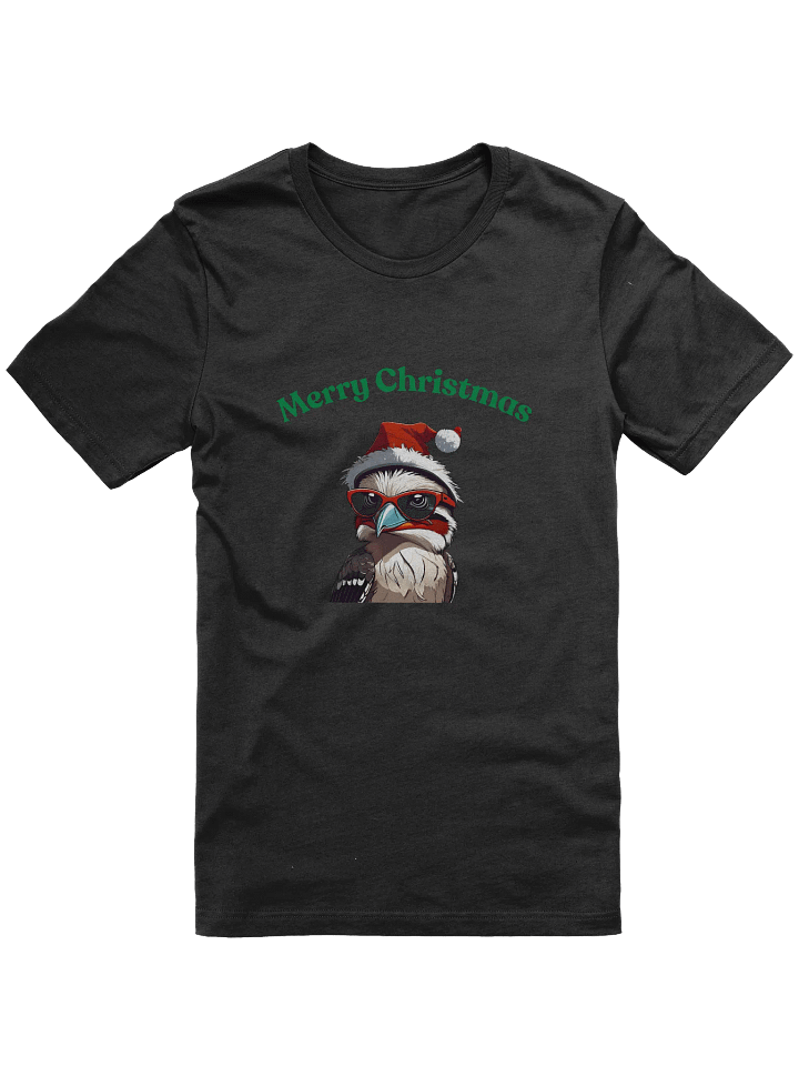 Festive Kookaburra Merry Christmas T-Shirt - 2 - Green product image (1)