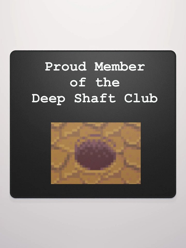 Deep Shaft MousePad - Black product image (2)