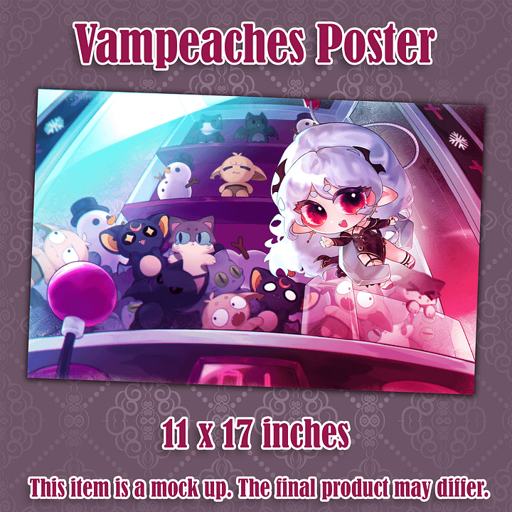 Vampeaches Birthday Poster product image (1)