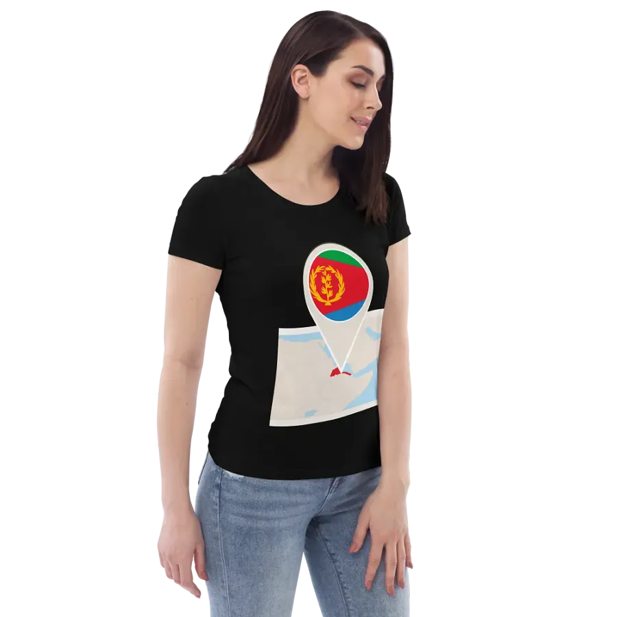 Eco-Friendly Flag Pin Women's Tee product image (8)