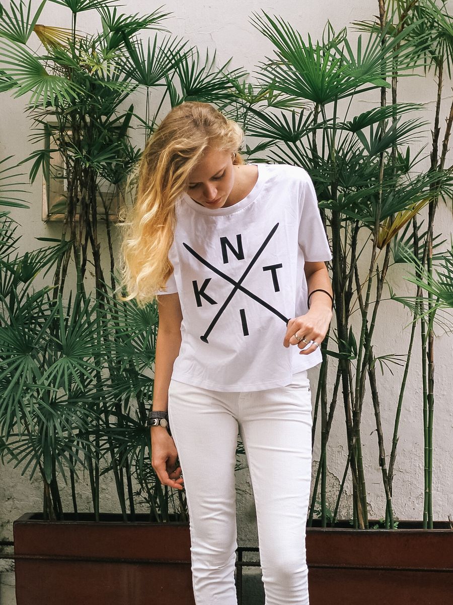 KNIT Crop Tee product image (8)