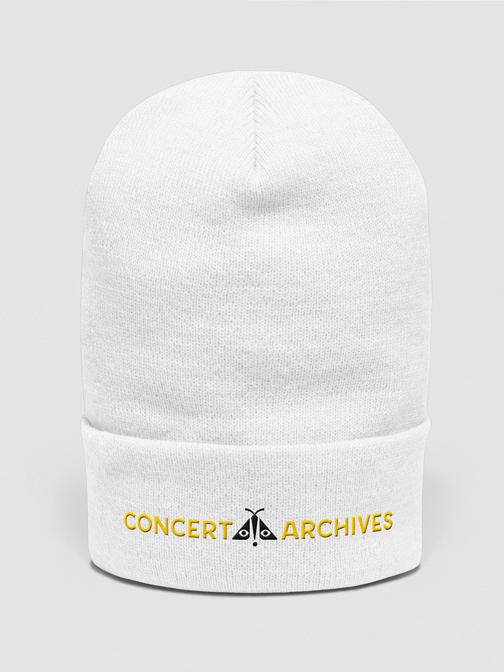 Concert Archives Beanie (White) product image (1)