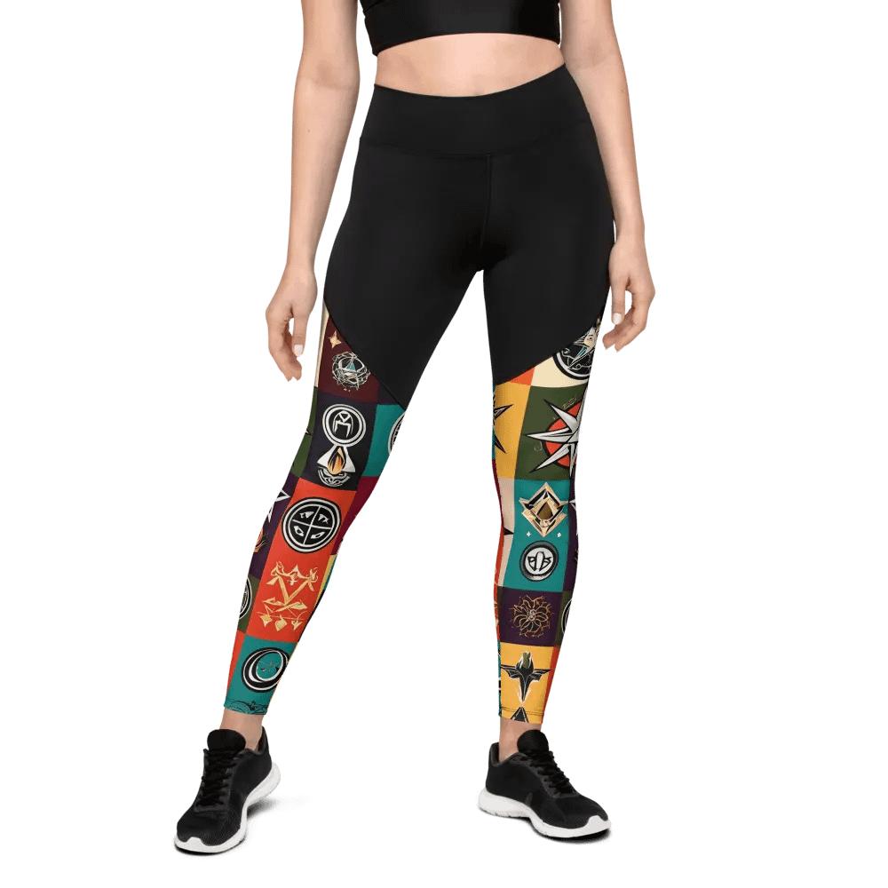 Symbology Black Top Leggings with Pocket product image (1)
