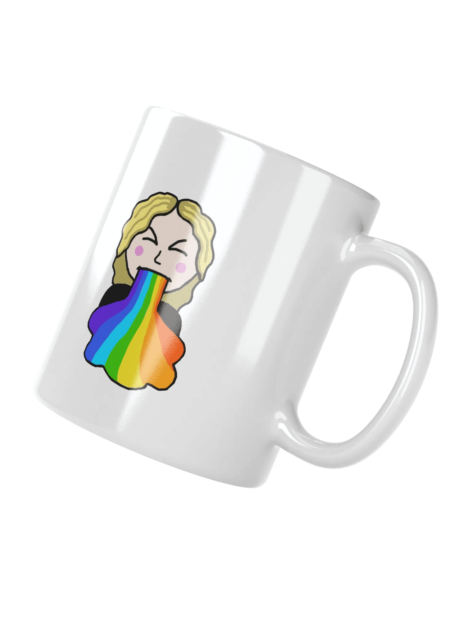 Fogges Rainbow Puke Mug product image (10)