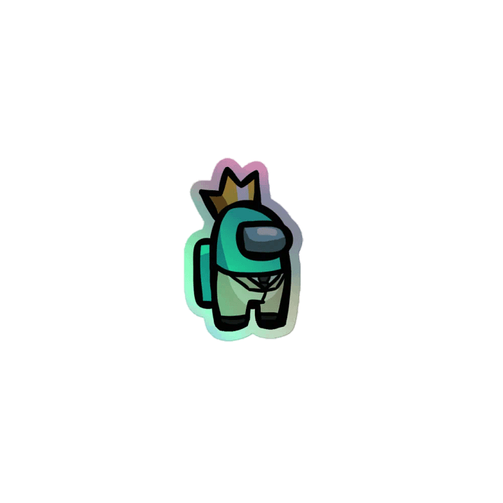 Holographic Impostor Kingson Sticker product image (1)