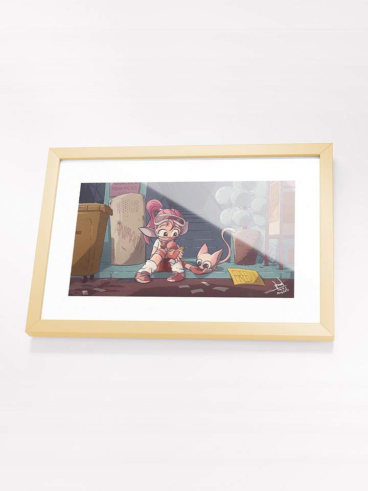 Here for You | Frame Matte Poster 18inx12in product image (2)