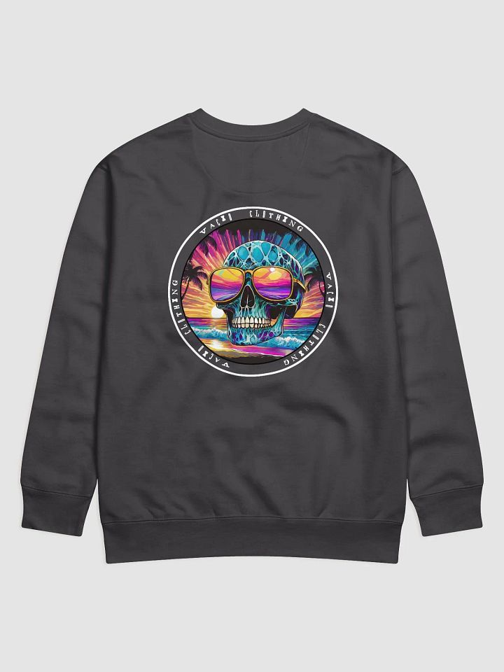 VACIO Sunset Skull Premium Crewneck Sweatshirt product image (29)