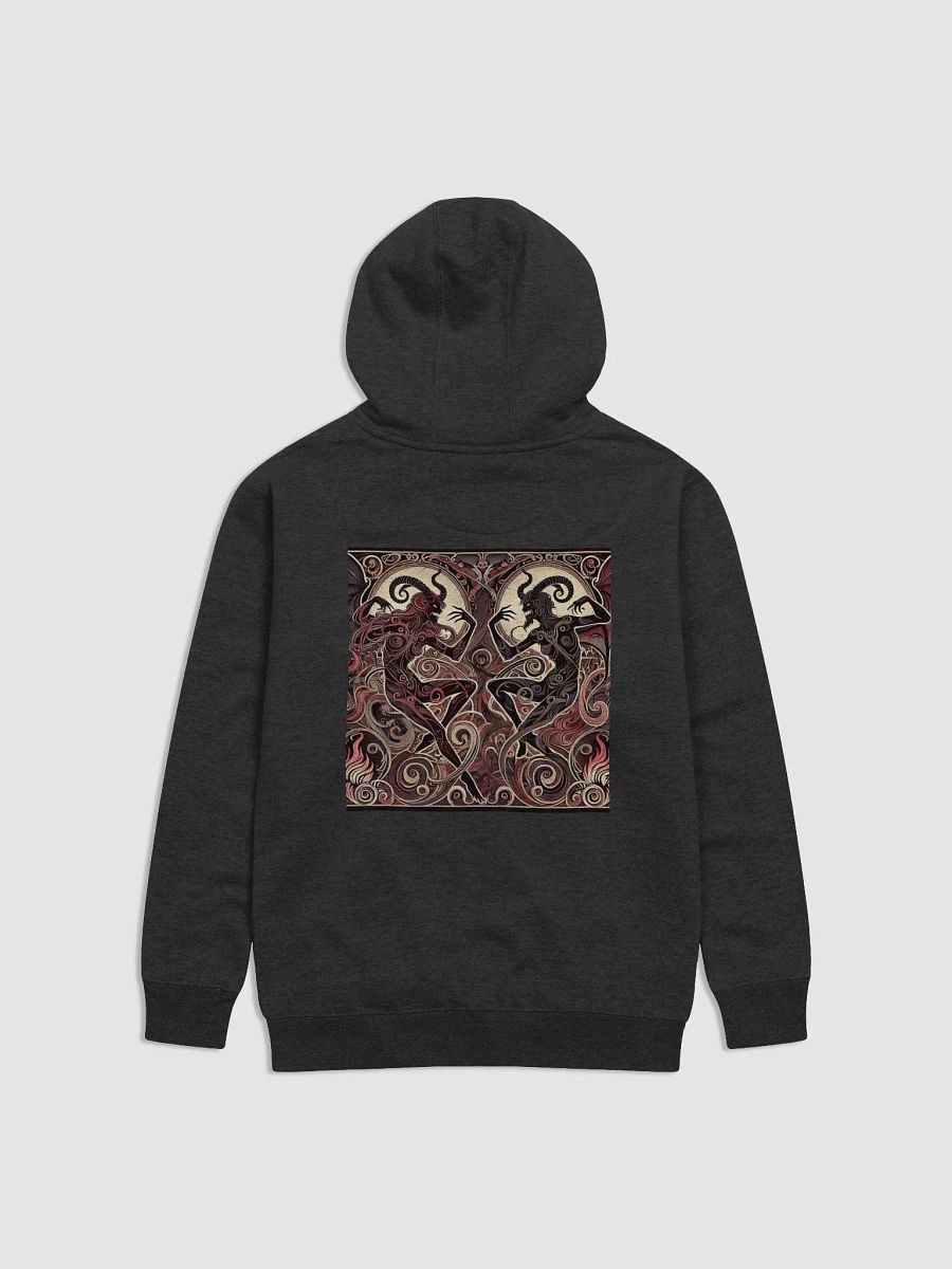 Halloween Demon Hoodie - Art Nouveau Style for Gothic Elegance product image (5)