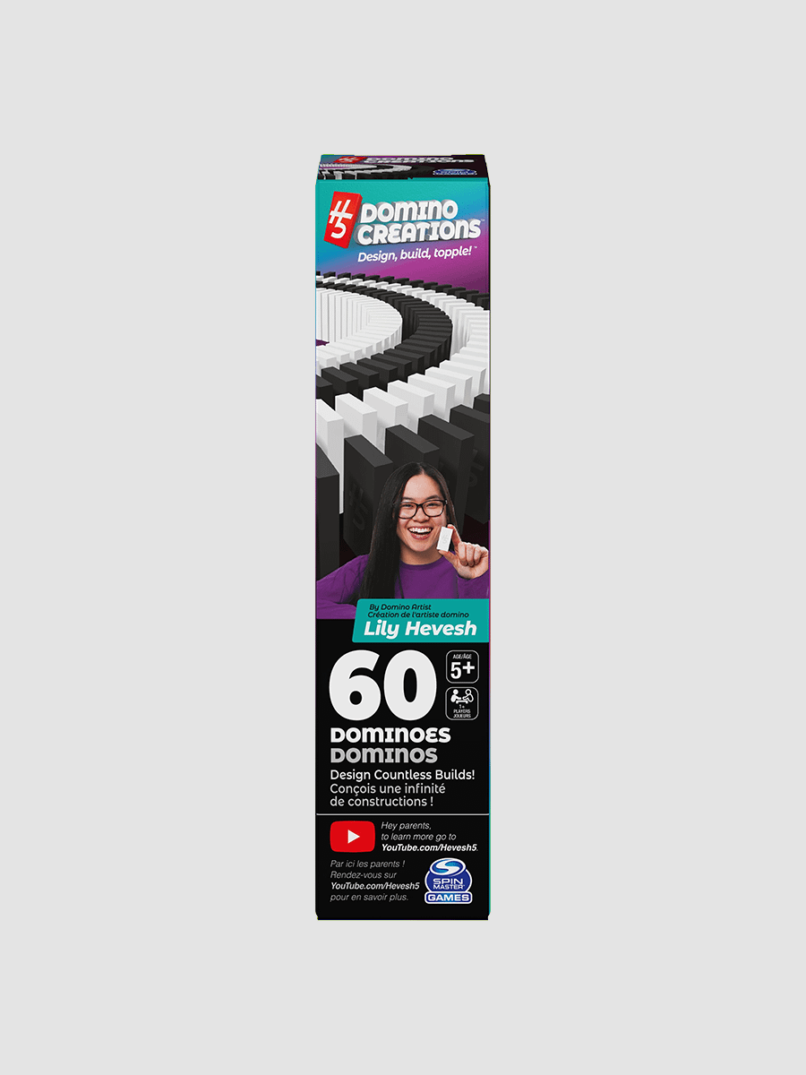 60-Piece H5 Domino Creations (Black & White) product image (1)