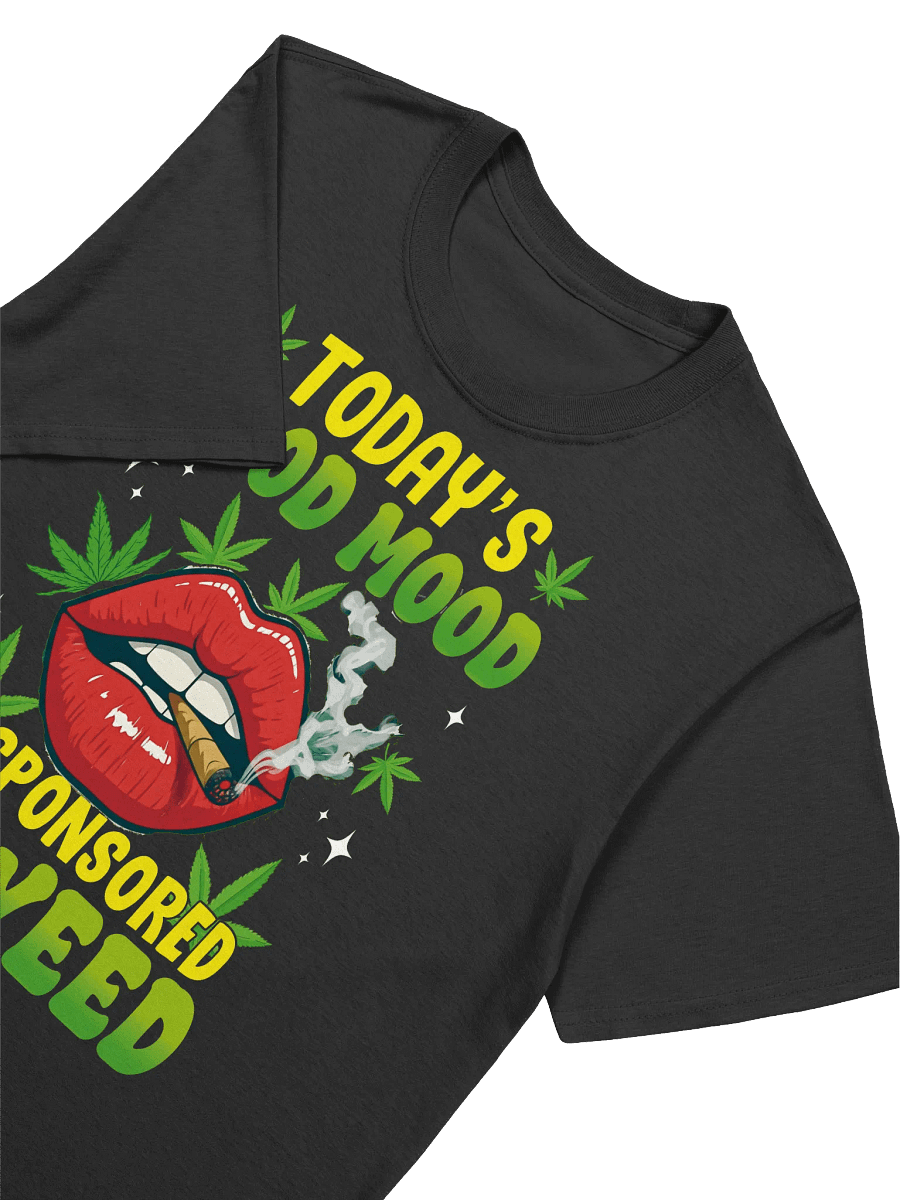 420 Weed-Good Mood Sponsored by Weed-Funny Cannabis Art T-Shirt product image (17)