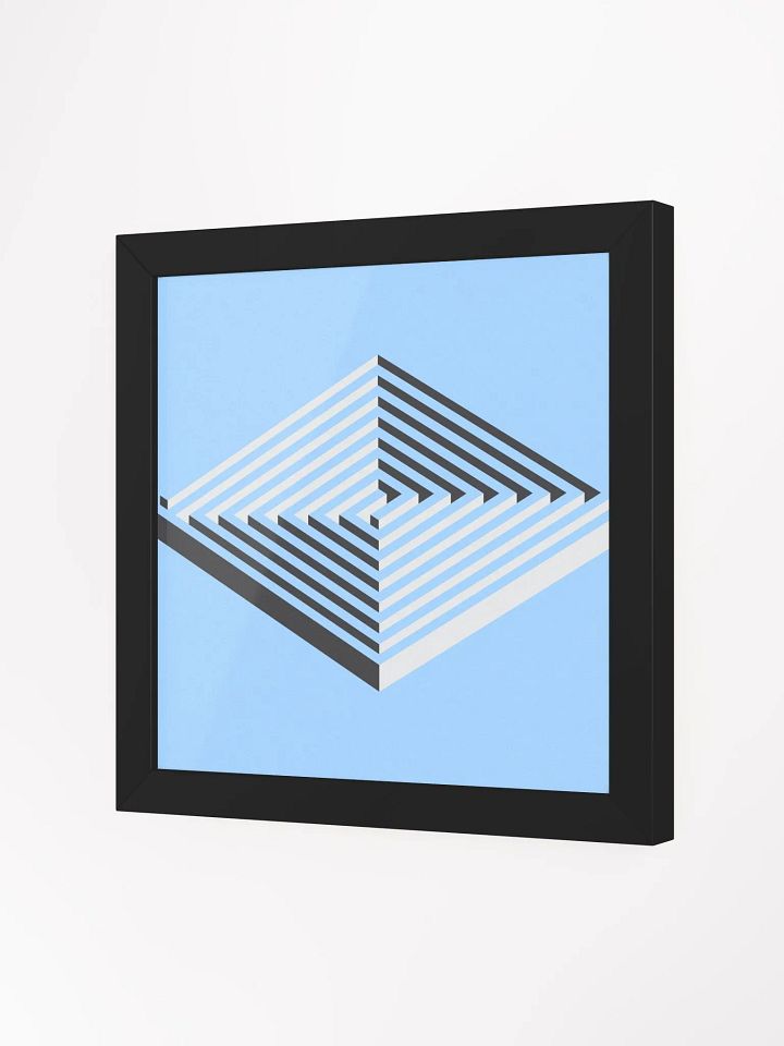 Spiral Maze Framed Matte Poster product image (2)