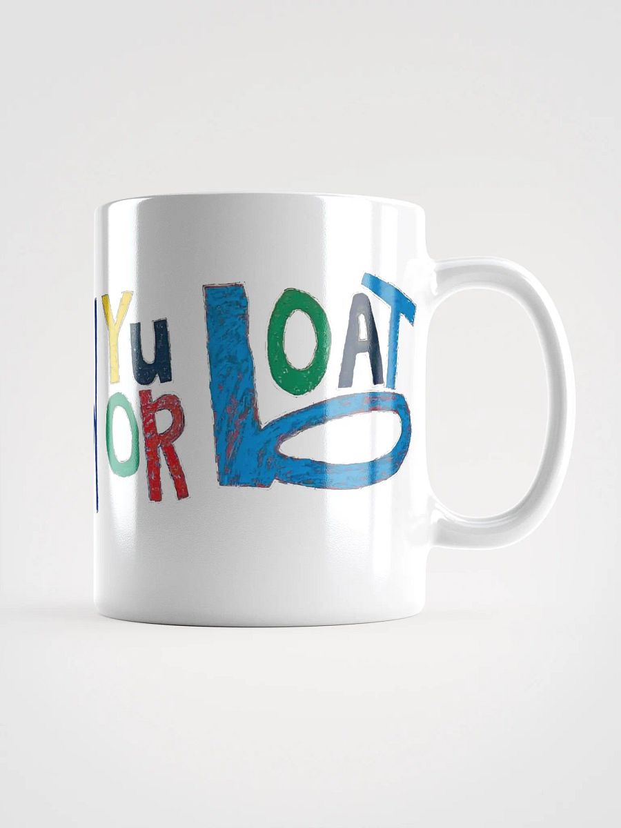 Row Row Row Your Boat White Ceramic Mug product image (4)