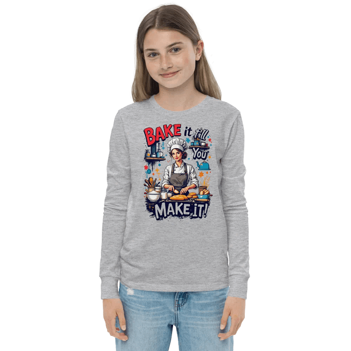 Bake It Till You Make It Youth Chef Tee product image (2)