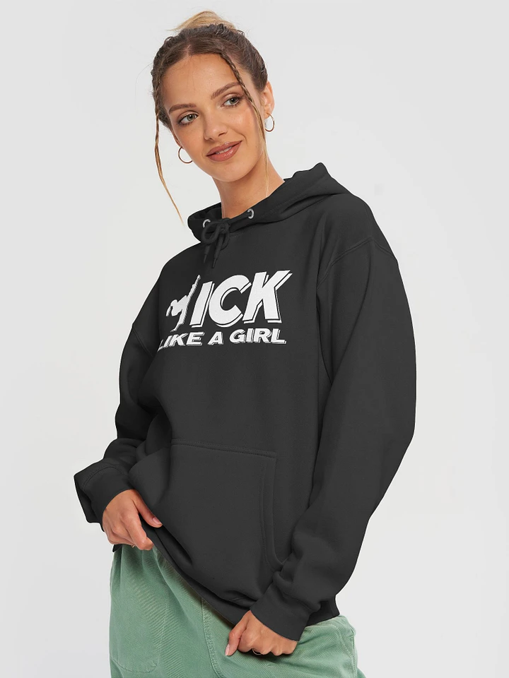 Kick Like A Girl Hoodie product image (1)