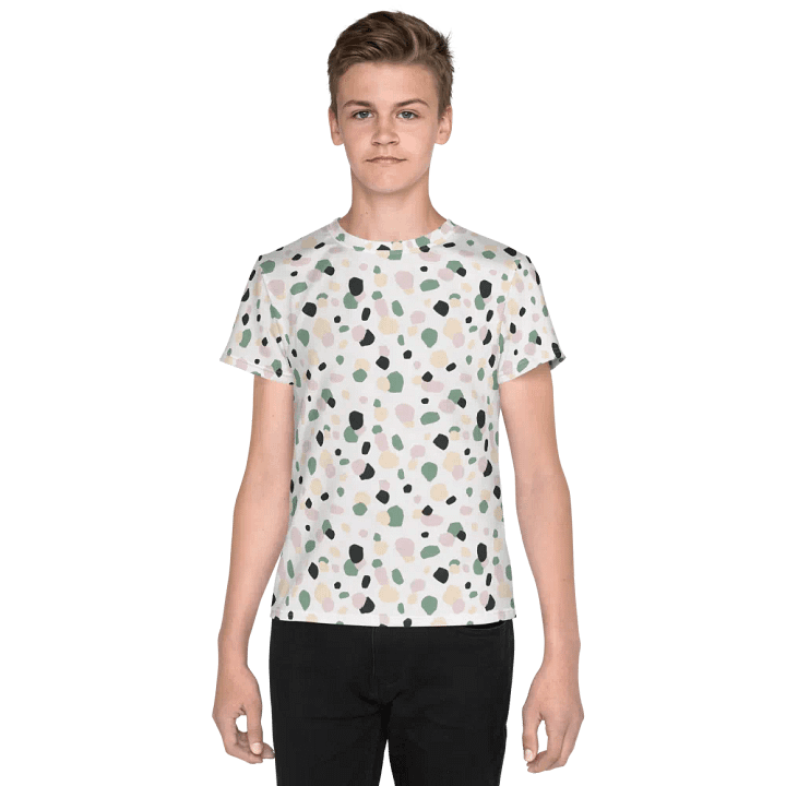 Terrazzo Dreams Youth T-Shirt product image (1)