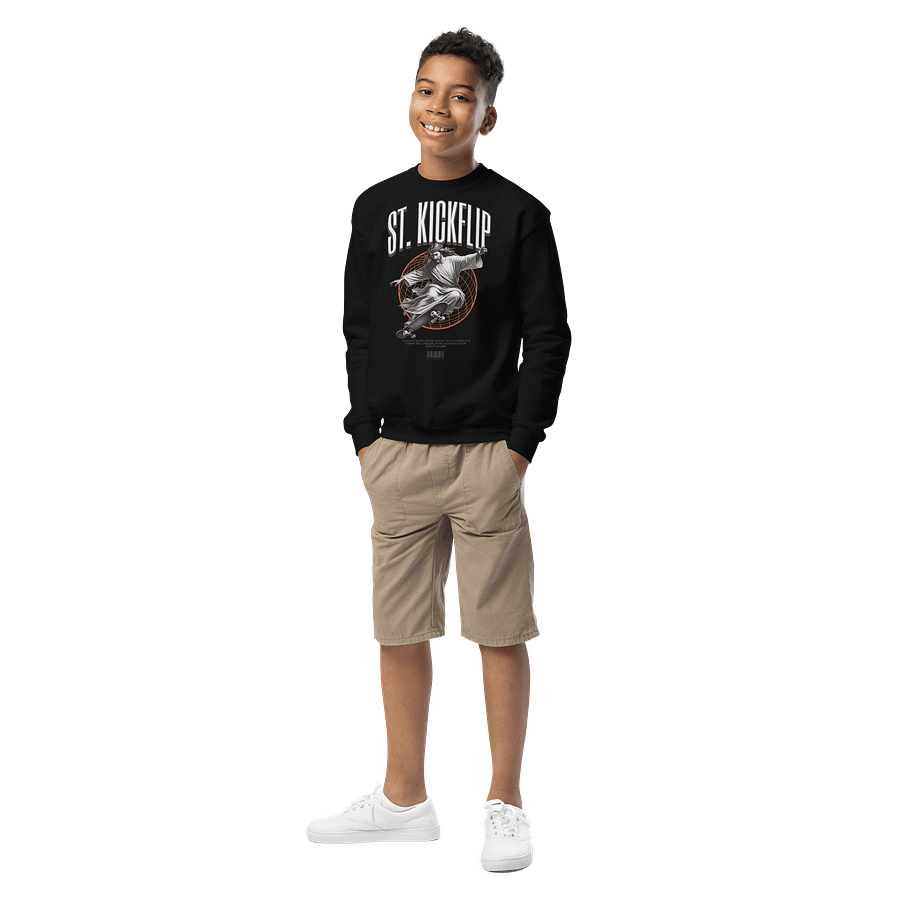 Divine Skate St. Kickflip Youth Sweatshirt product image (3)