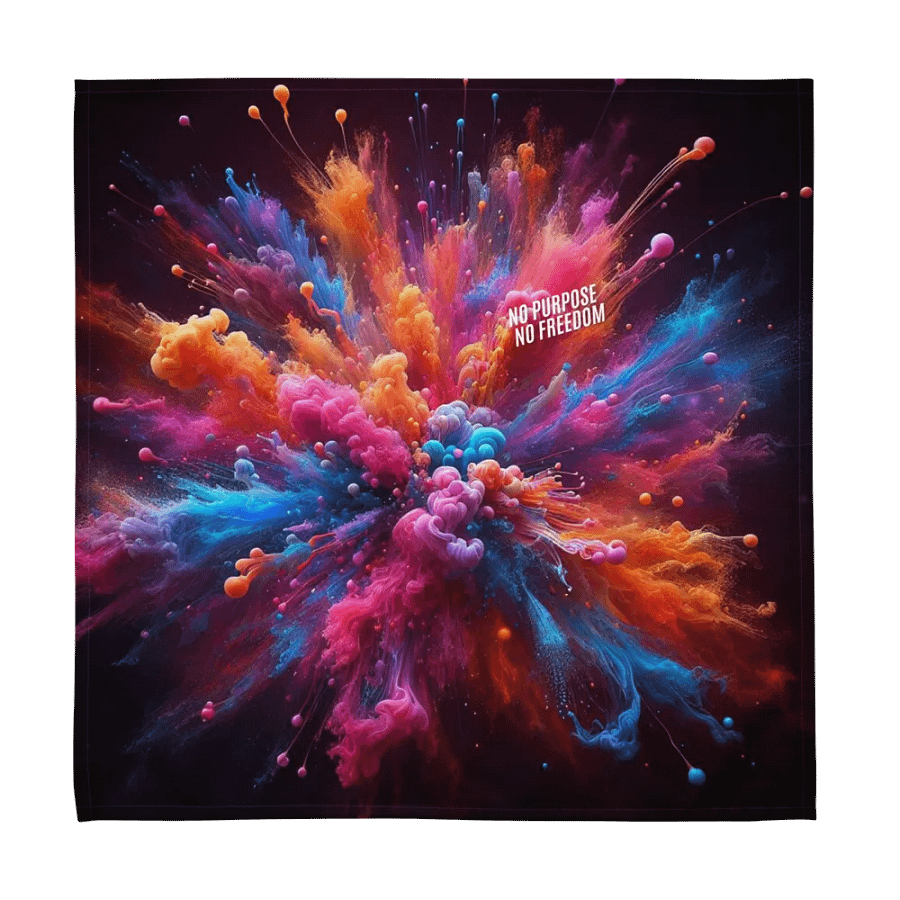 Cosmic Clouds Cloth Napkin Set | AI Design no purpose no freedom product image (11)