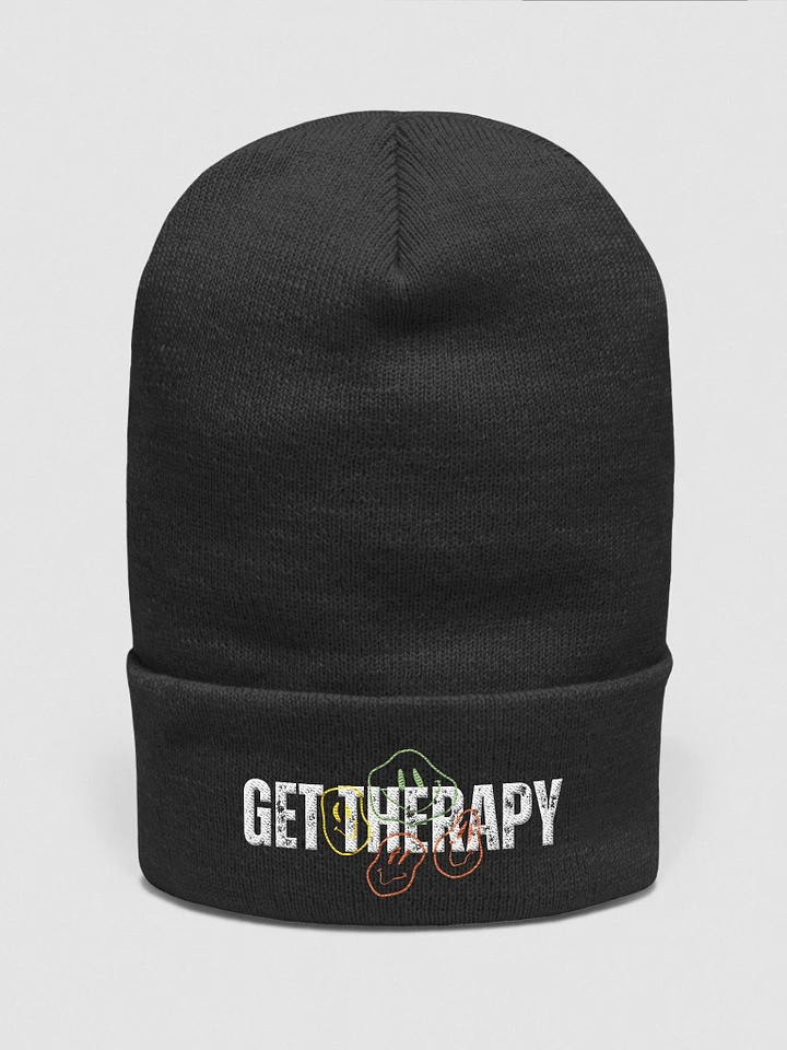 Get Therapy Smiley Faces - Cuffed Beanie product image (1)