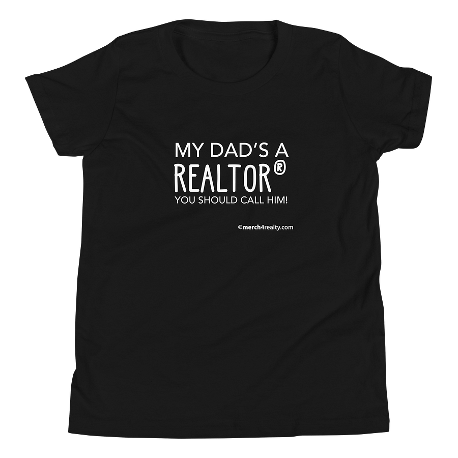 My Dad's a Realtor® Youth T-Shirt product image (4)