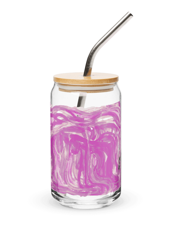 PHOENIX TEARS HIBISCUS GLASS CUP product image (1)