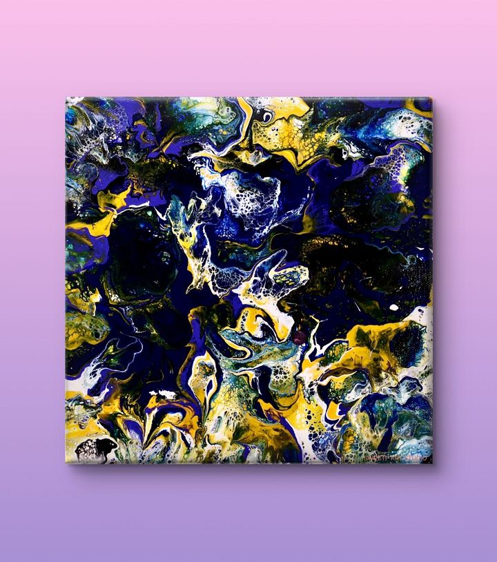 Sky Meets Sea | Original Canvas Painting product image (1)