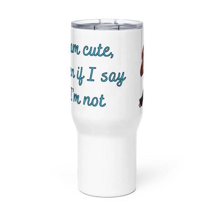 I'm NOT Cute Tumbler (Blue) product image (2)