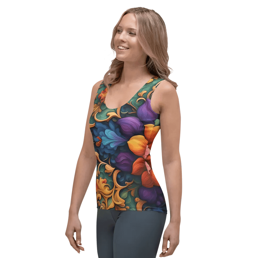 Harmony Blossom All-Over Tank product image (3)