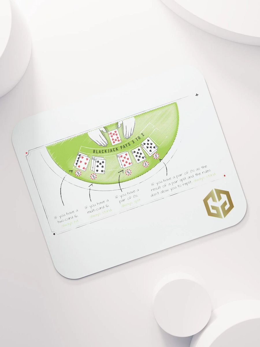 Golden BJ Rules Mouse Pad product image (7)