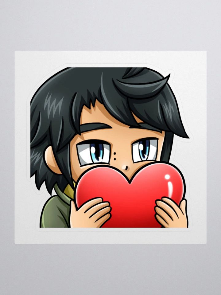 Grizexia Love Emote Sticker product image (1)
