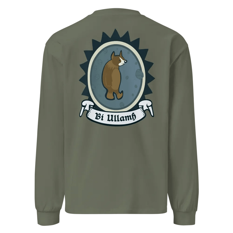 Béar Bí Ullamh AS Colour Premium Meáchan Trom Léine Sleeve Fada (Back Patch) product image (2)
