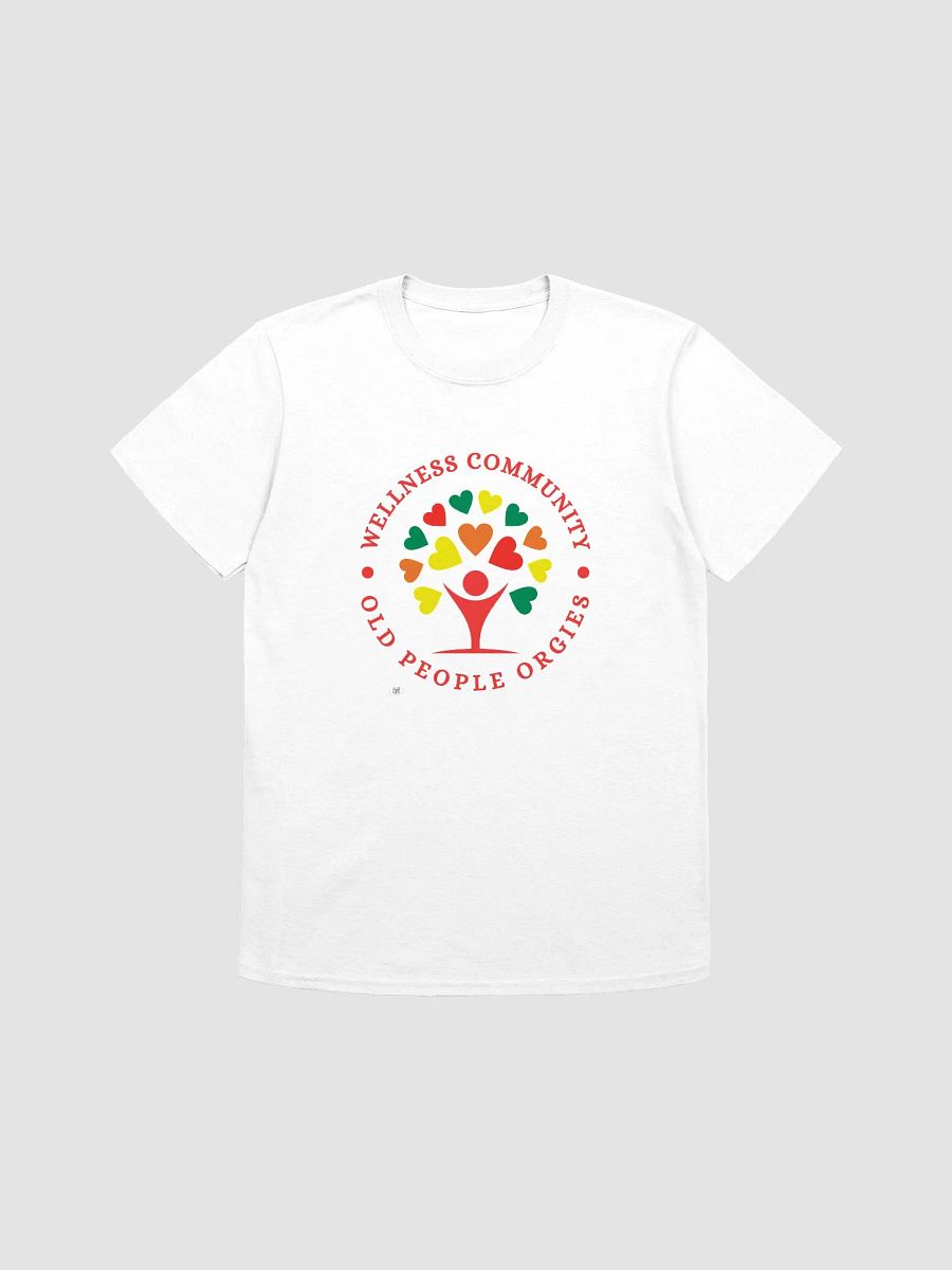 Wellness Community Graphic Tee – Bold, Ironic & Playfully Unexpected Streetwear product image (2)